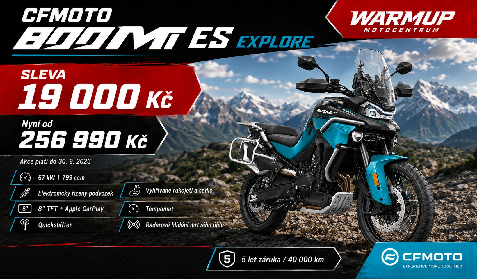 800MT ES EXPLORE SLEVA