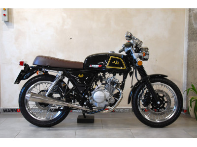 AJS Cadwell 125 - hezký stav,1.maj,původ ČR