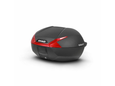 Zadní kufr SHAD SH47 (červená odrazka)