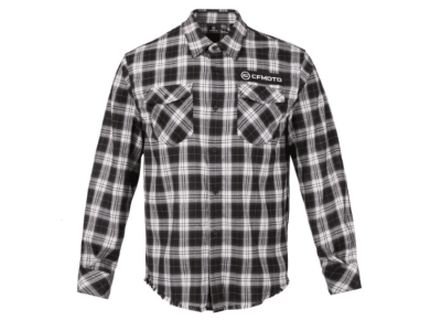 Košile CFMOTO Checkered BK - pánská, M