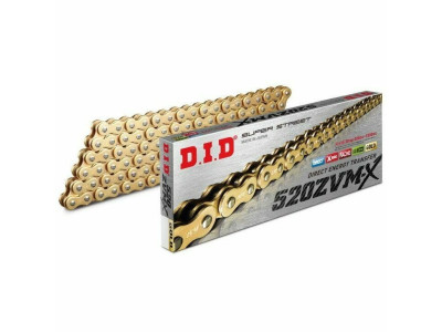 Řetěz D.I.D 520 ZVM‑X GOLD (118 článků)