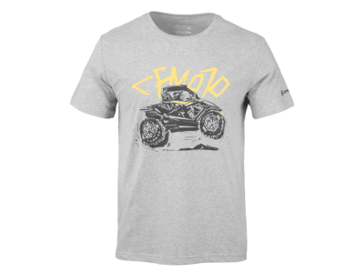 Tričko CFMOTO ZFORCE Cartoon, šedé, M