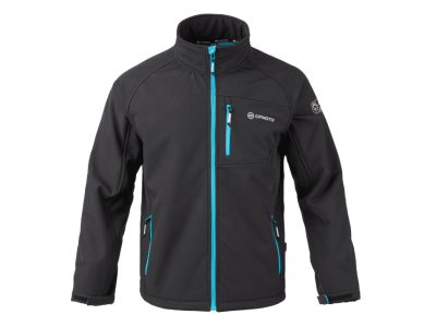 Pánská bunda CFMOTO Softshell, černá, M