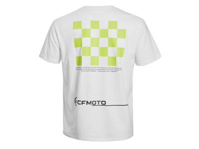 Tričko CFMOTO Track - bílá, M