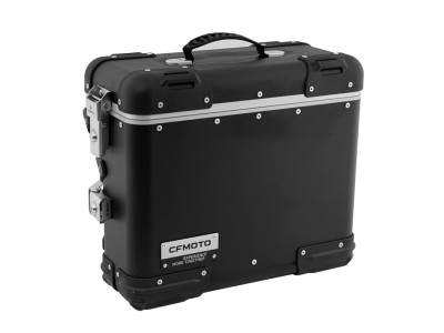 450MT/800MT Samostatné hliníkové kufry CFMOTO (černé), Levý